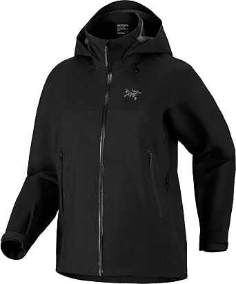 Arc'teryx Beta AR Jacket Women's | Durable Hardshell for Severe Mountain Conditions - Redesign | Black, XX-Large