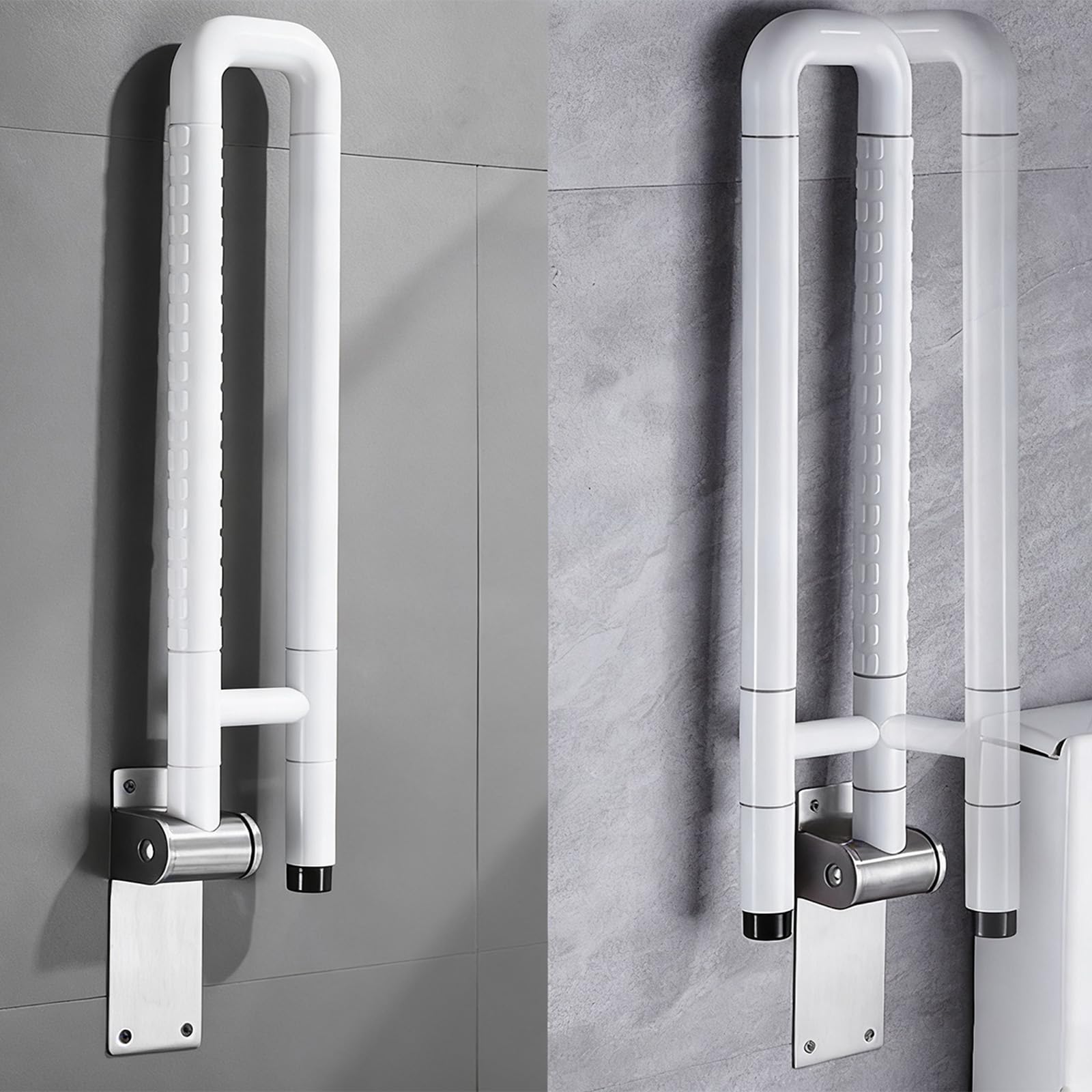 Barra de Apoyo Baño, Mango de movilidad para la Bañera, Baño (75cm) | Baranda de Baño, SUS 304 mango de seguridad antideslizante con fluorescencia para baño, bañera Antideslizante Durable