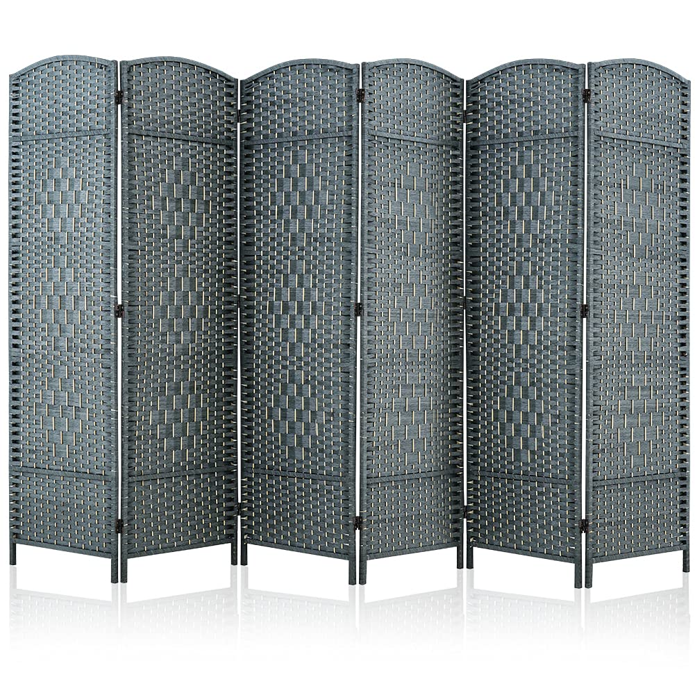 JOSTYLE Room Divider 6ft. Tall Extra Wide Extra Wide Privacy Screen