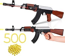 Zest 4 Toyz Ak 47 Toy Shooting Gun for Kids with Laser Light with 500 Bullets Sniper Guns/Rifle Guns/Machine Gun Toy