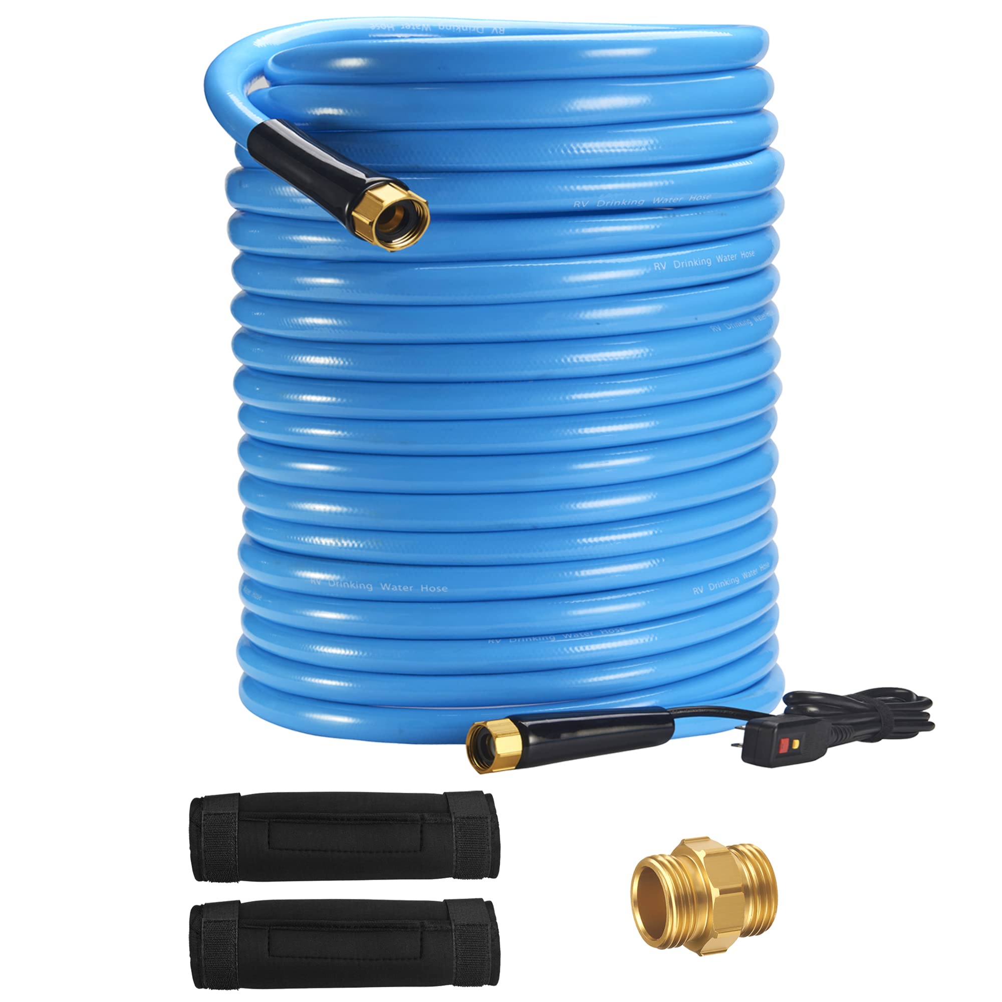 SUNNYSTORY Heated Water Hose for RV with GFCI, 5/8 Heated RV Drinking