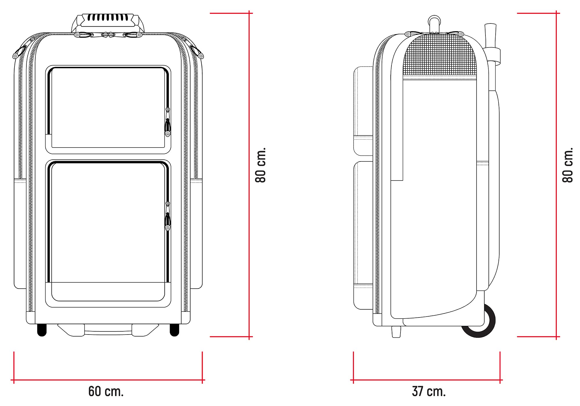 Cressi MOBY 5 Trolley Bag