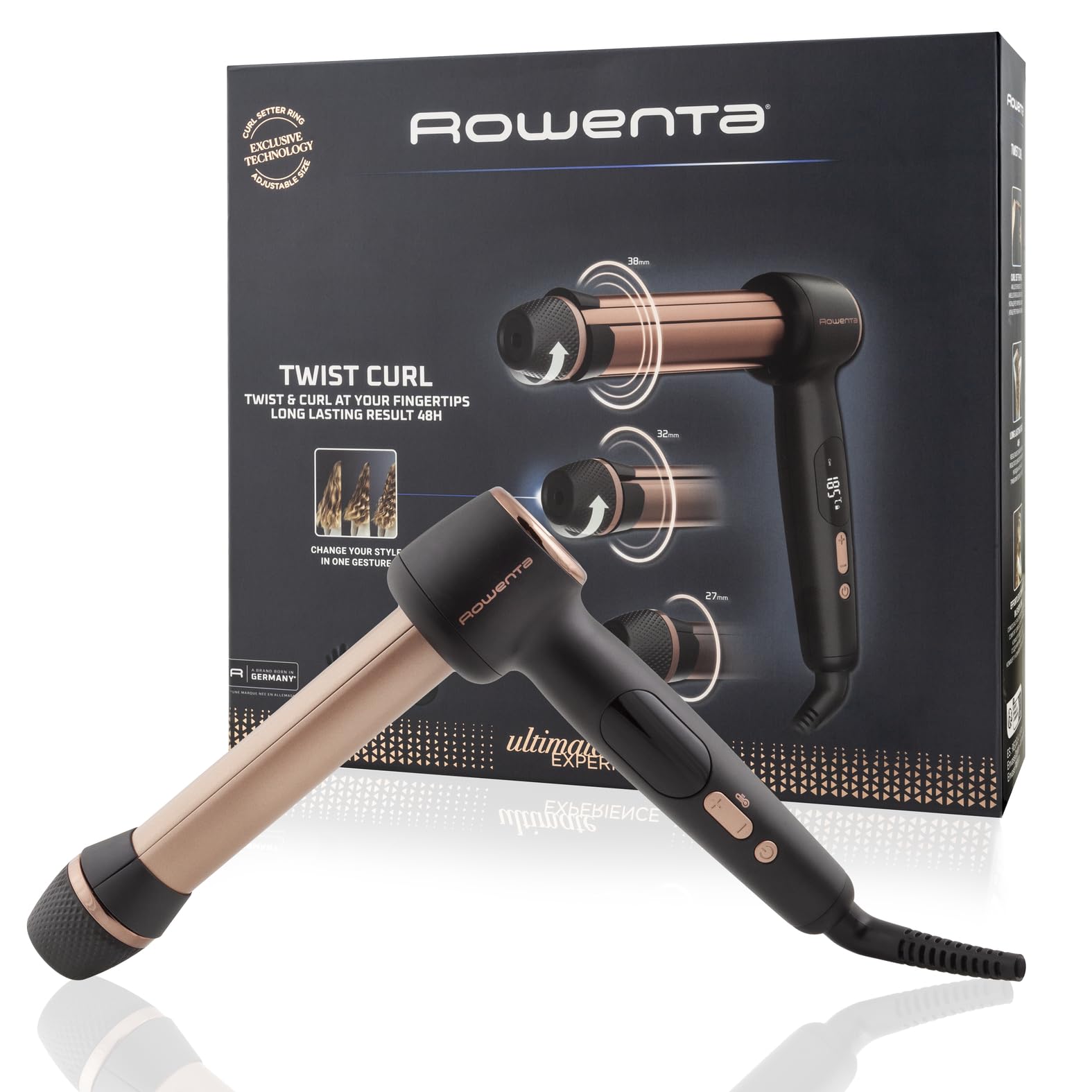 Rowenta Twist Curl: Rizos Perfectos y Duraderos sin Esfuerzo