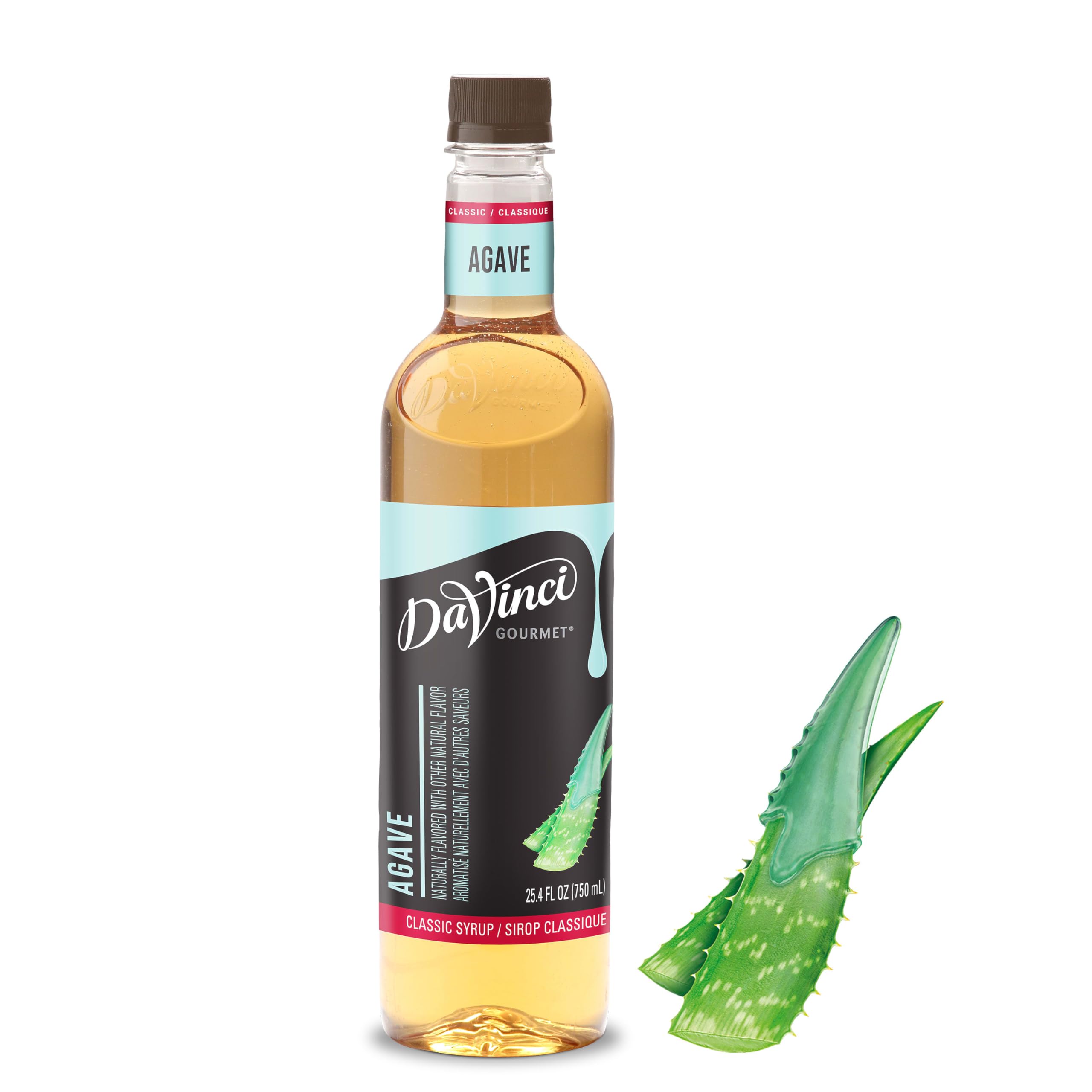 DaVinci Gourmet Natural Agave Syrup, 25.4 Fluid Ounces (Pack of 1)