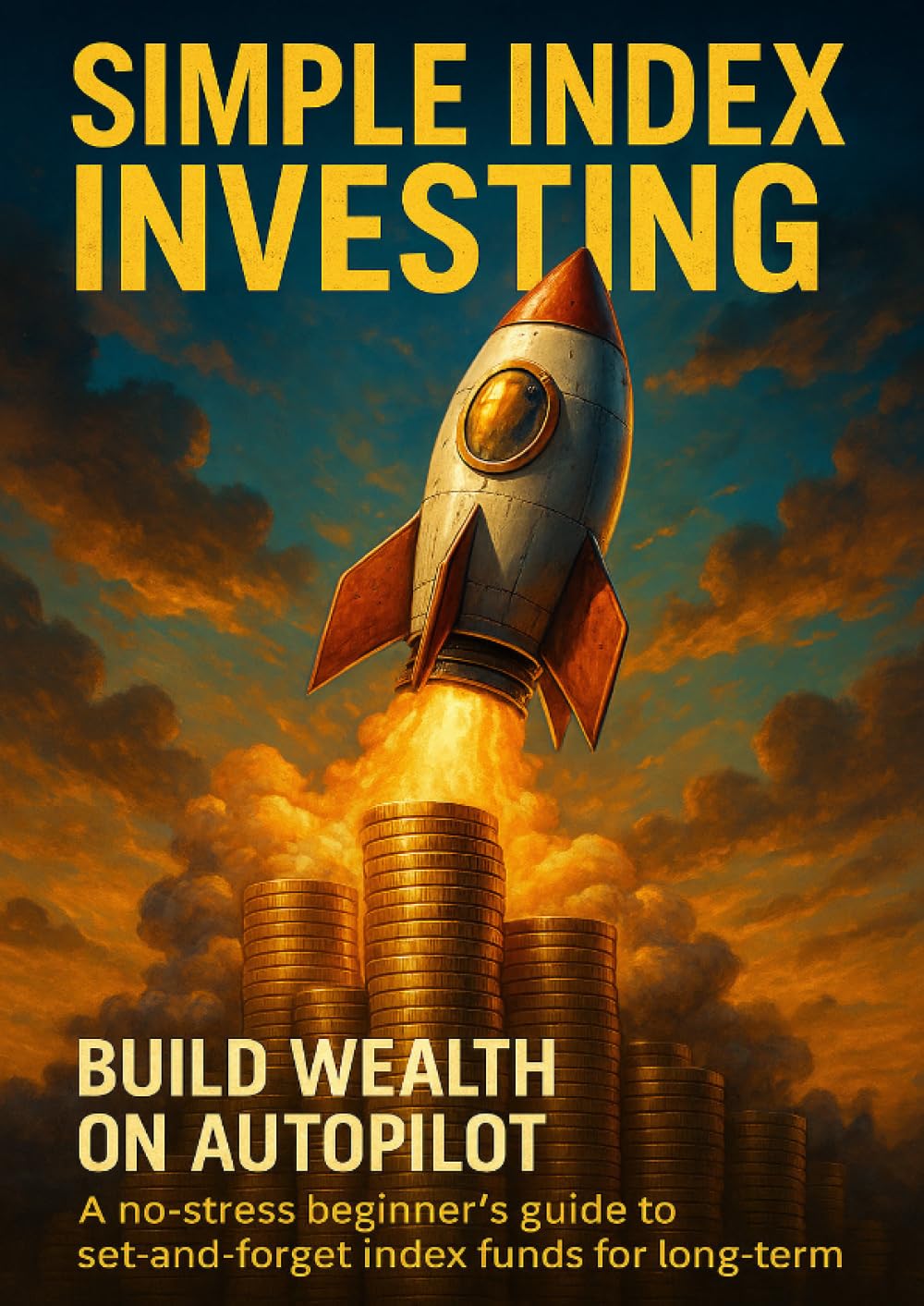 Simple Index Investing: Build Wealth on Autopilot: A no-stress beginner’s guide to set-and-forget index funds for long-term wealth