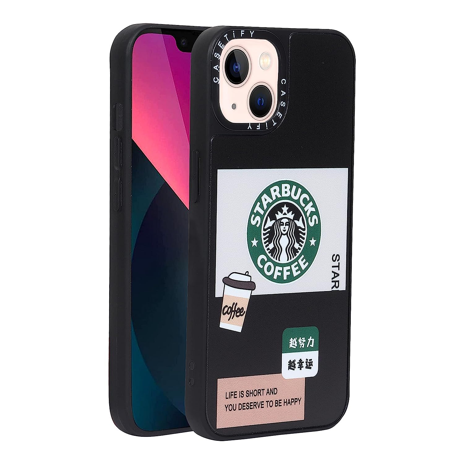 VURIOZZ Back Cover for iPhone 14 Starbucks Casetify (4 Multicolor