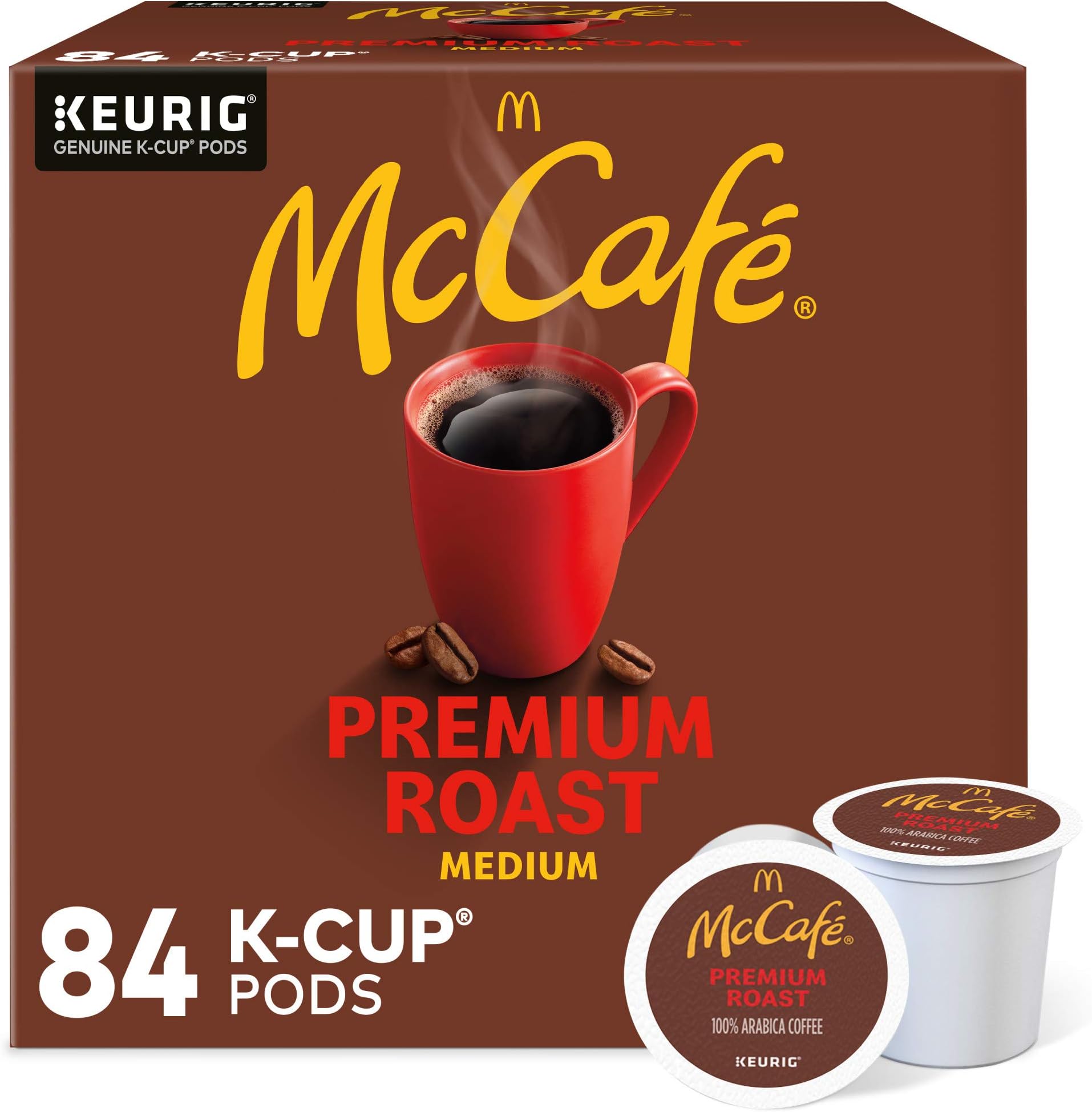 MCCAFE Premium Roast Coffee, K-CUP PODS, 84 Count