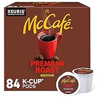 Vista 1 de McCafe Premium Roast Cápsulas Keurig K-Cup de café tostado prémium, cápsulas de café tostado medio, 84