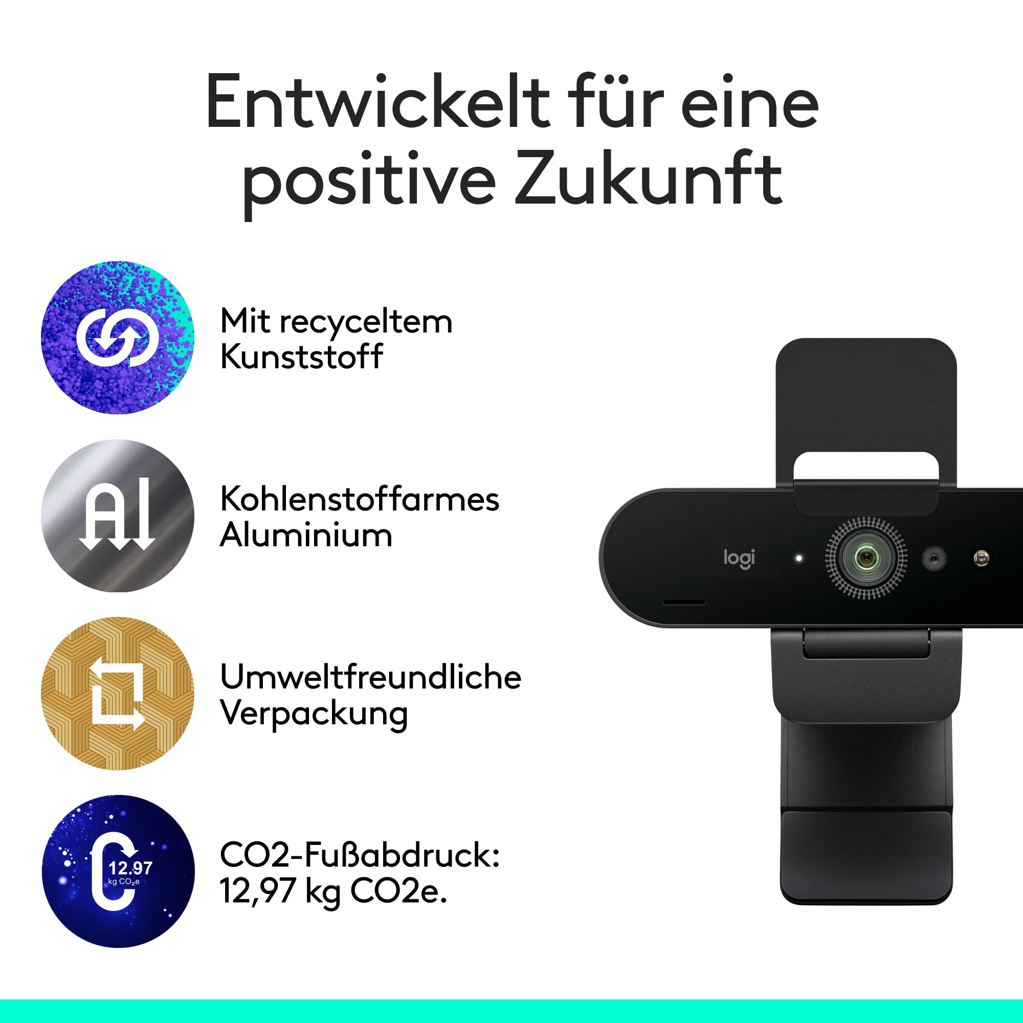 Logitech Brio Webcam 4K Ansicht 9