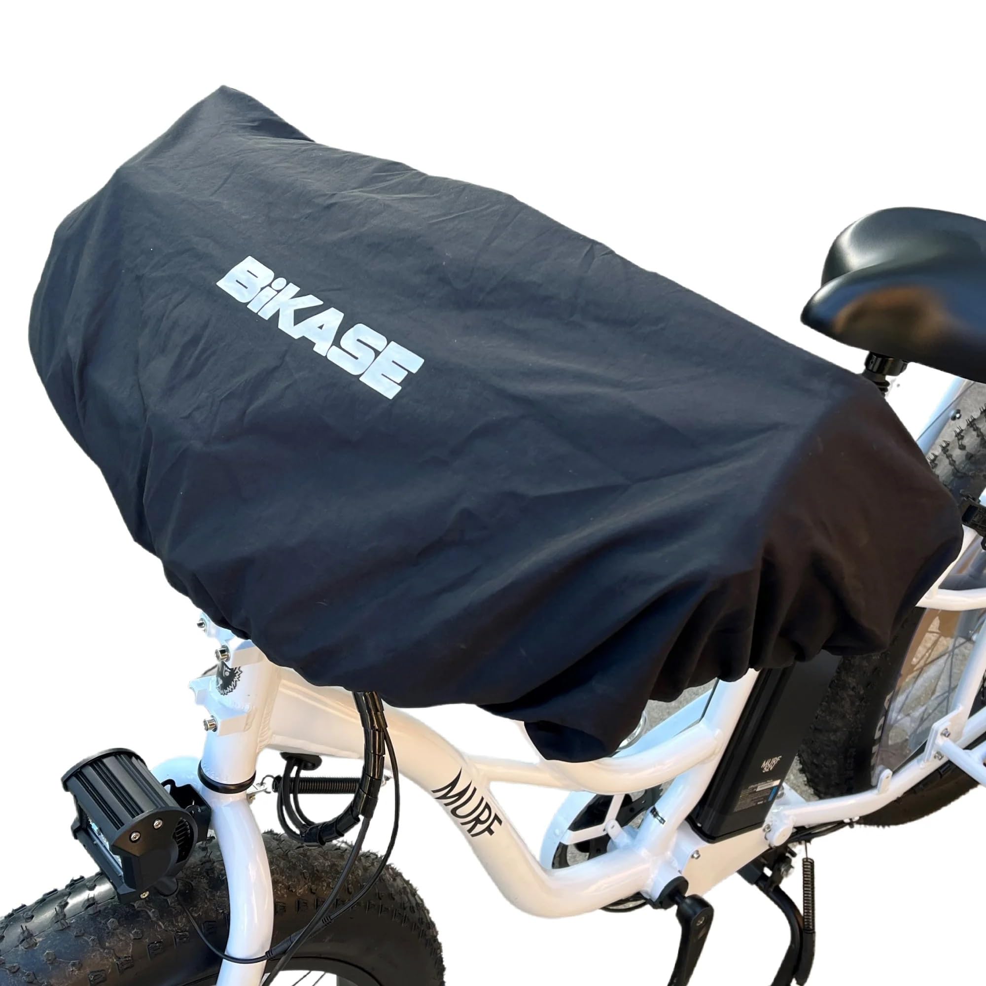 BiKase Universal Handlebar Rain Cover: Weatherproof Durable Protection for eBike, Mountain & Road Bike Cockpits