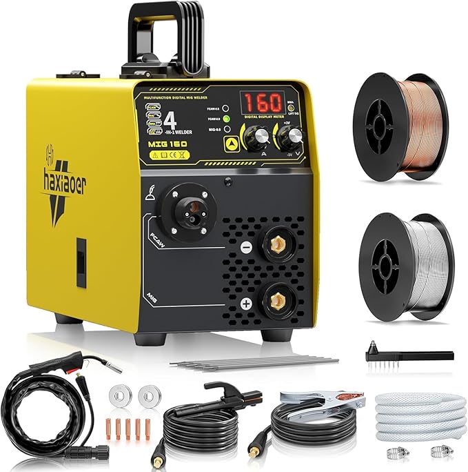 Synergic Gasless MIG Welder (Semi-Automatic)