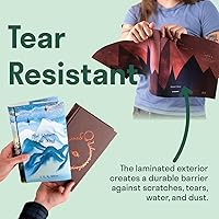 Vista 8 de Juniper Books - Serie Harry Potter - Castillo y búho - Fundas de libro para libros de Harry Potter de tapa dura, no incluidos