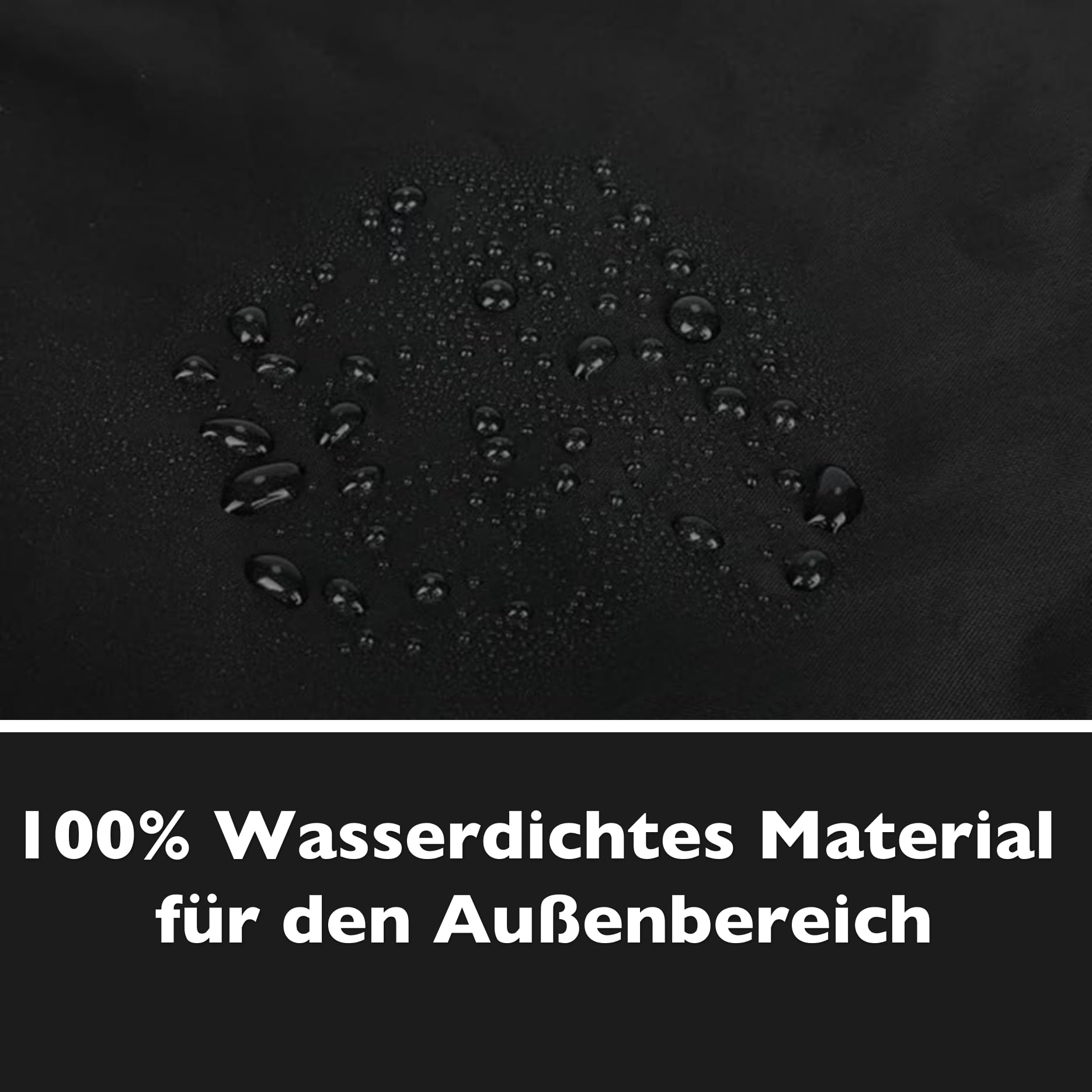 JORON Abdeckplane Gartenmöbel, Abdeckung für Gartenmöbel Wasserdicht Anti-UV, Abdeckplane Schutzhülle Winterfest Tisch für Gartentische Terrassenmöbel (280 x 204 x 106cm)