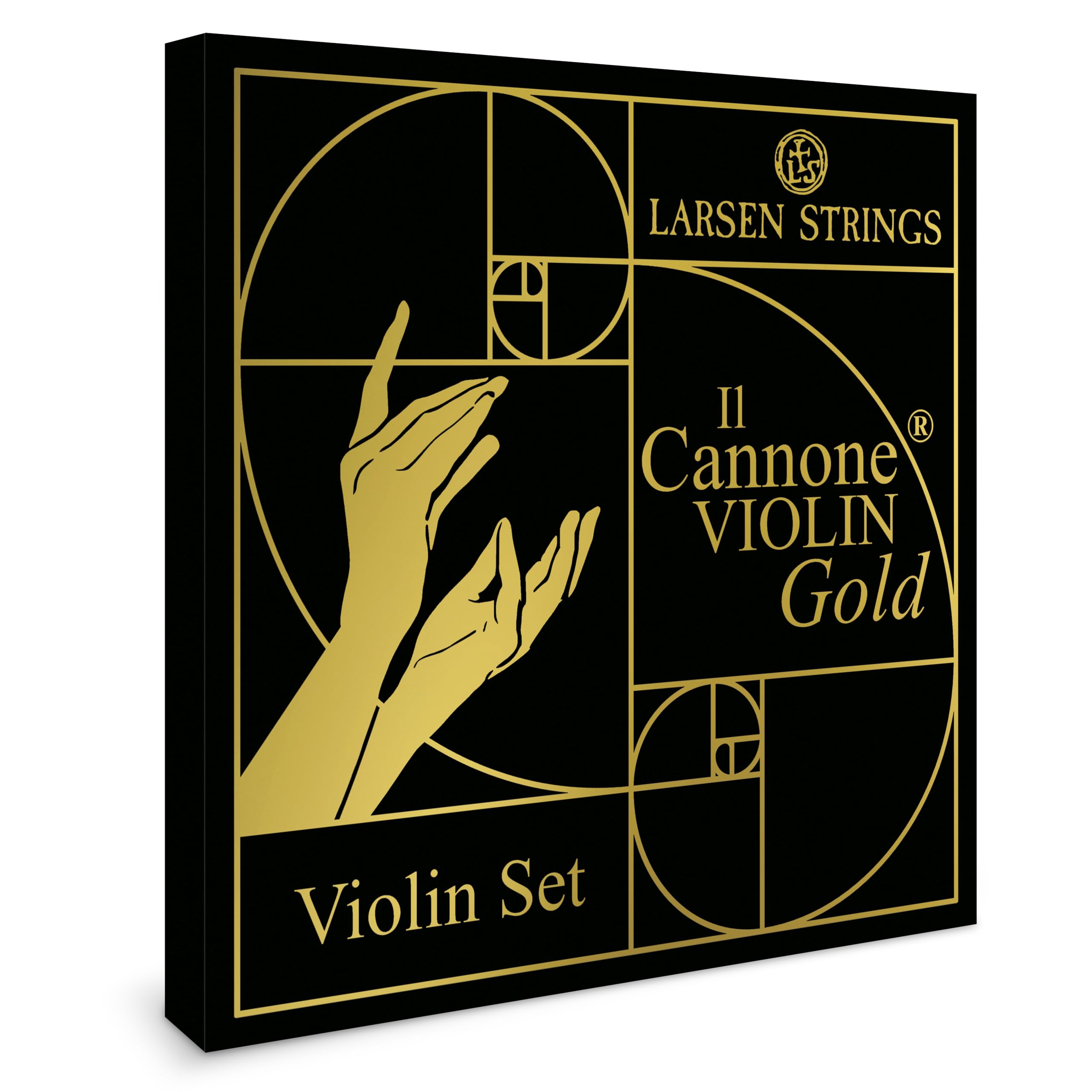 LARSEN STRINGSViolin Strings Il CANNONE Gold Set Soloist Gold