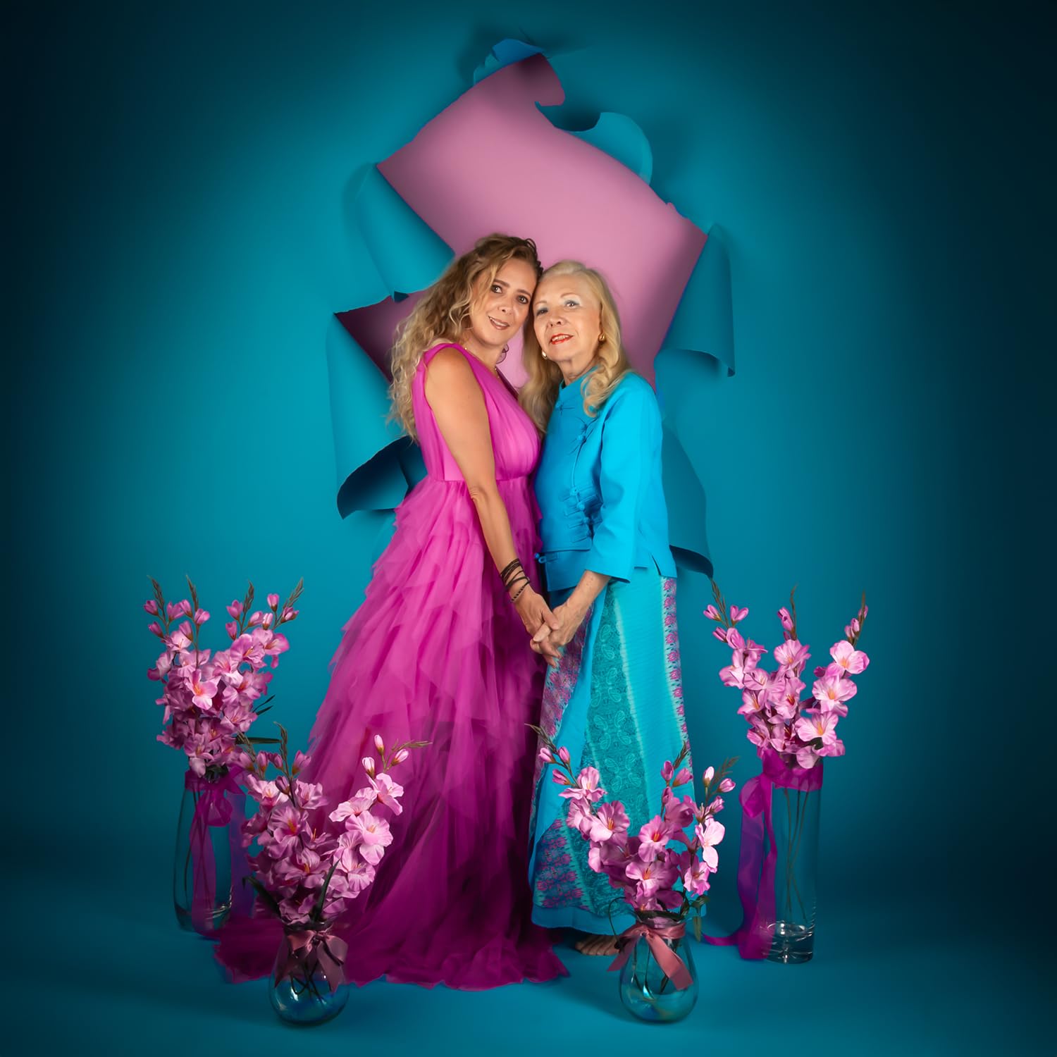 Kate Fotohintergrund-Papierrolle nahtlos 1,35x5m Himmelblau – Mattes lichtabsorbierendes Studio-Papier für professionelle Produktfotografie, reflektionsfrei mit gleichmäßiger Farbabstufung