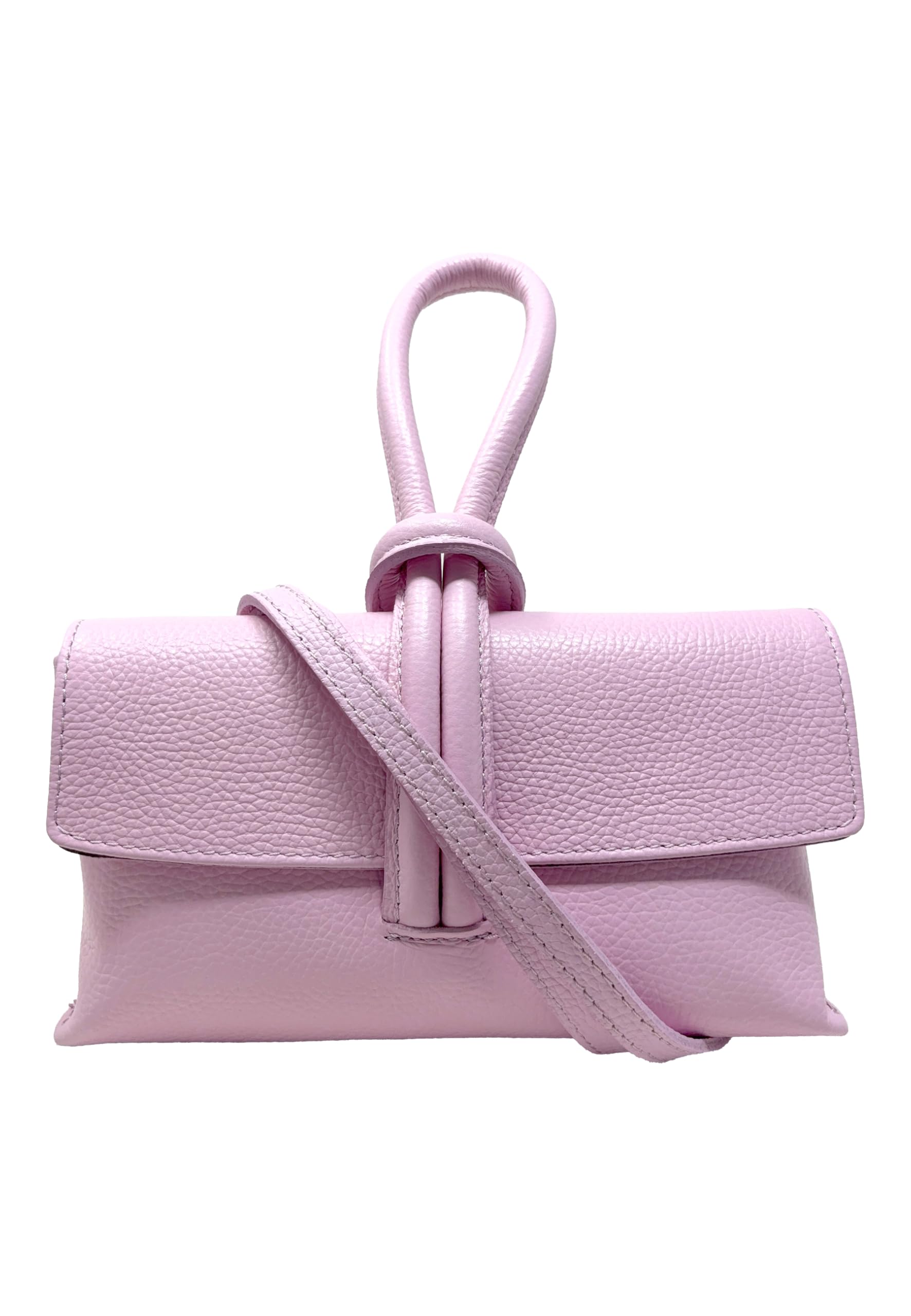 Chicca Borse Borsetta Pochette in Pelle Dollaro da Donna