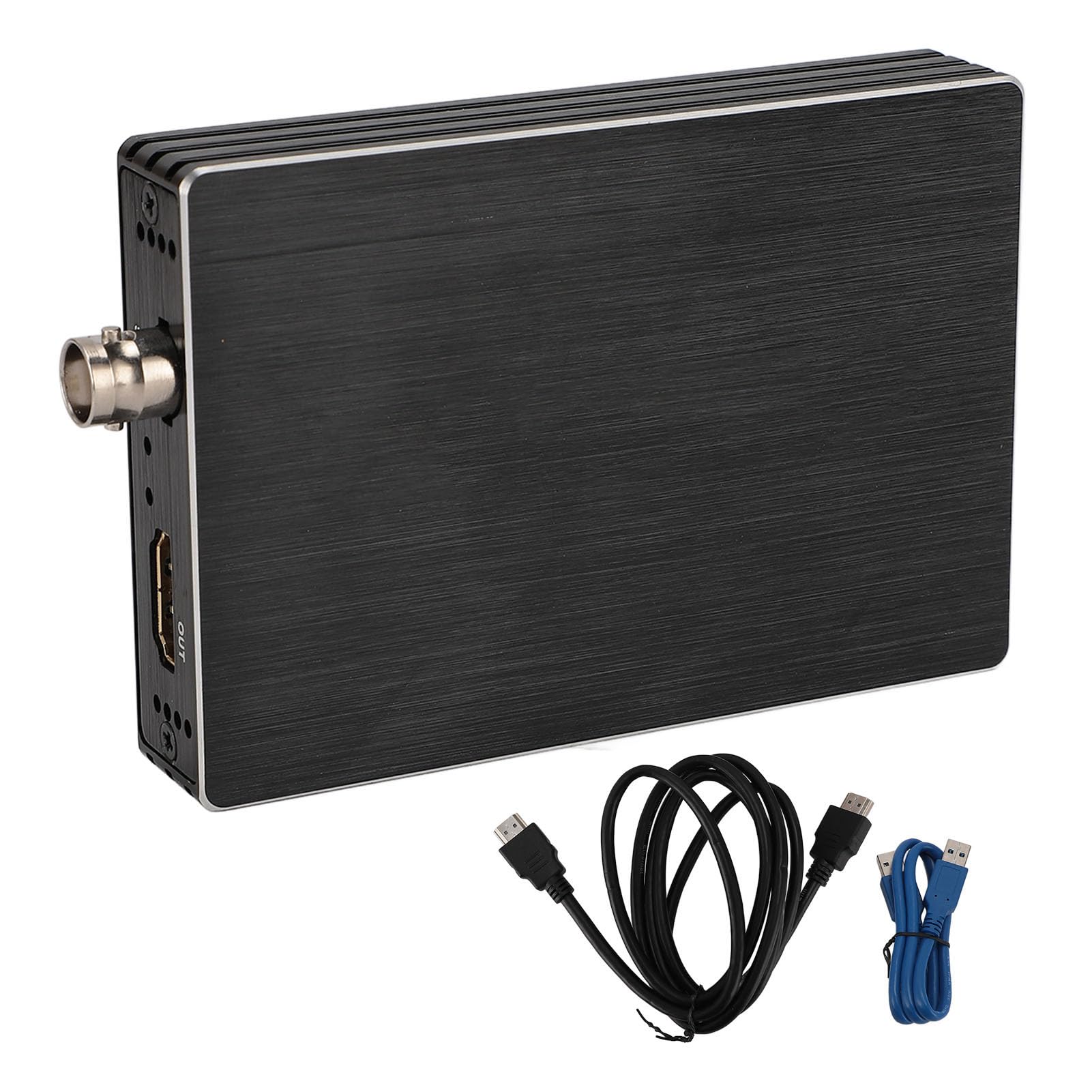 Tonysa USB 3.0 Videoaufnahmegerät, 1080p 60fps Capture Karte mit Niedriger Latenz, Kompatibel mit OS X UVC UAC
