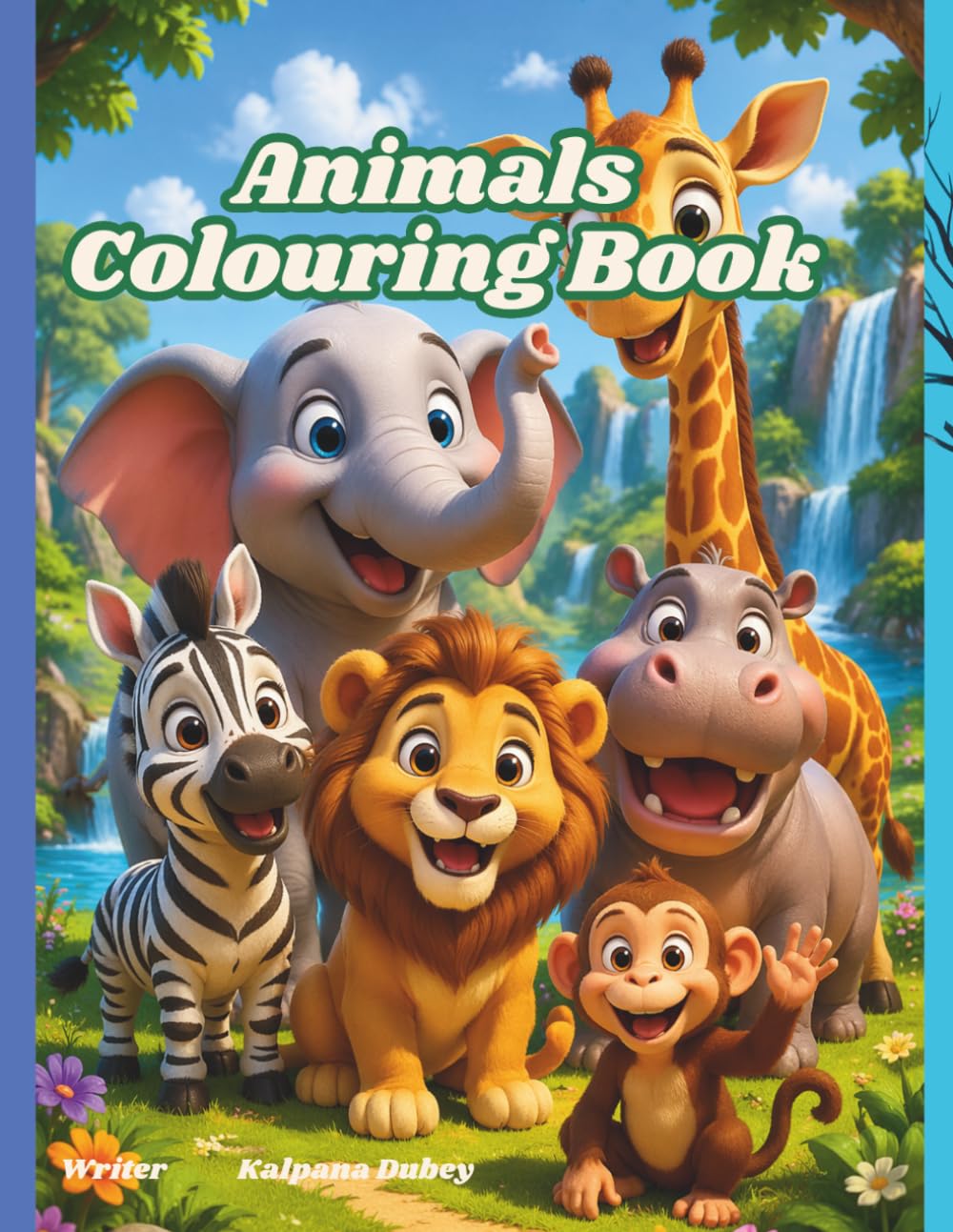 Animals Colouring Book: Fun Activity