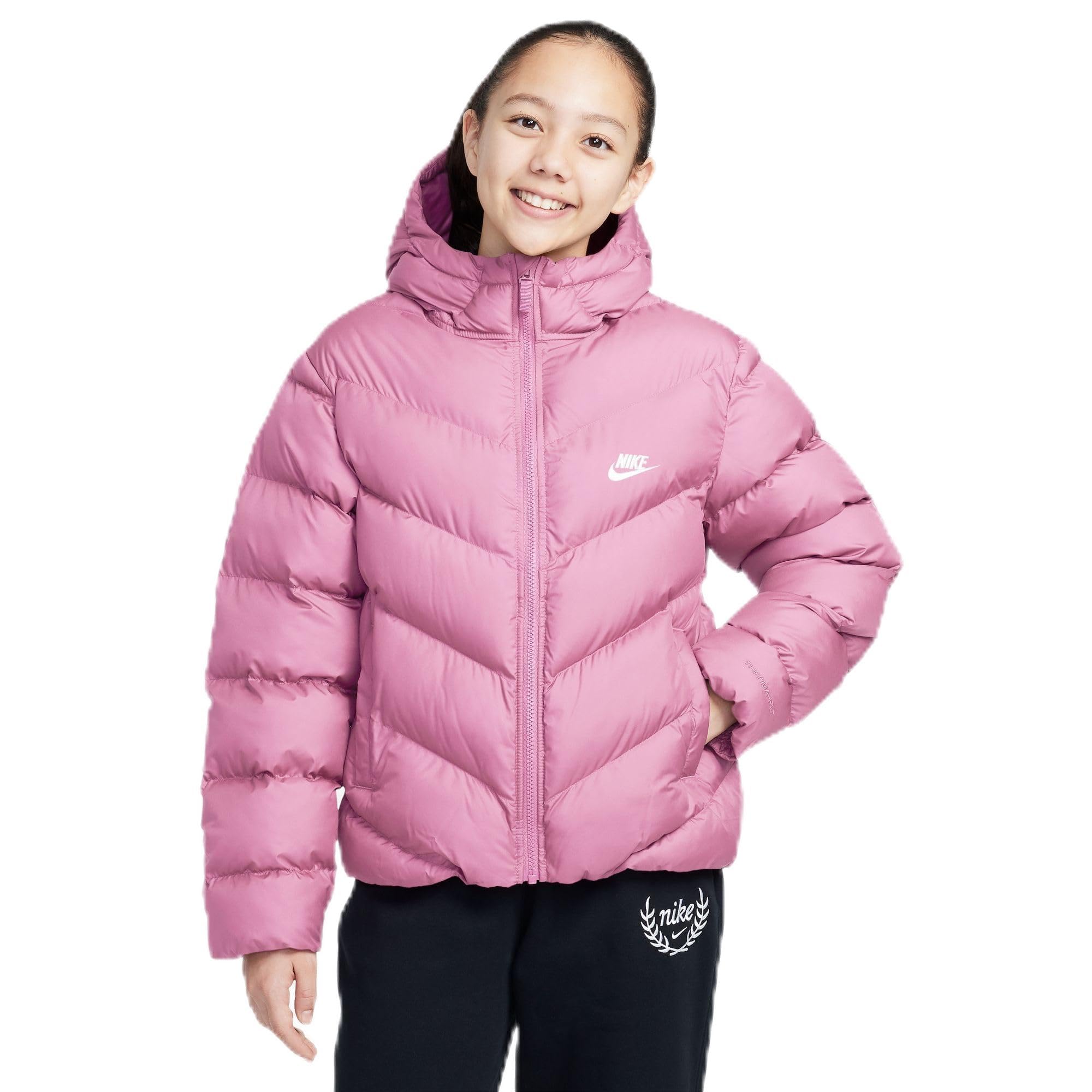 Kids' Sportswear Therma-fit Loose-fit Puffer Jacket
