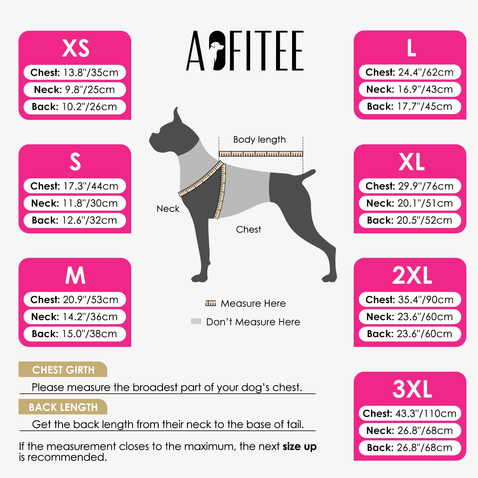 AOFITEE Hundejacke Winter Warm Hundemantel für Mittelgroße Hunde, Braun M