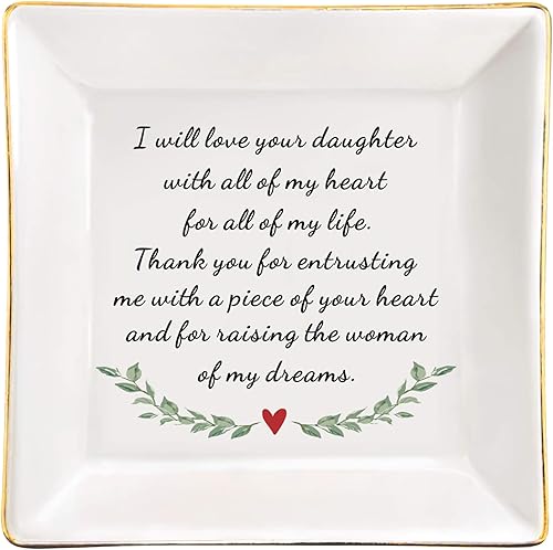 Miniatura 7 de Plato de joyería de cerámica para boda