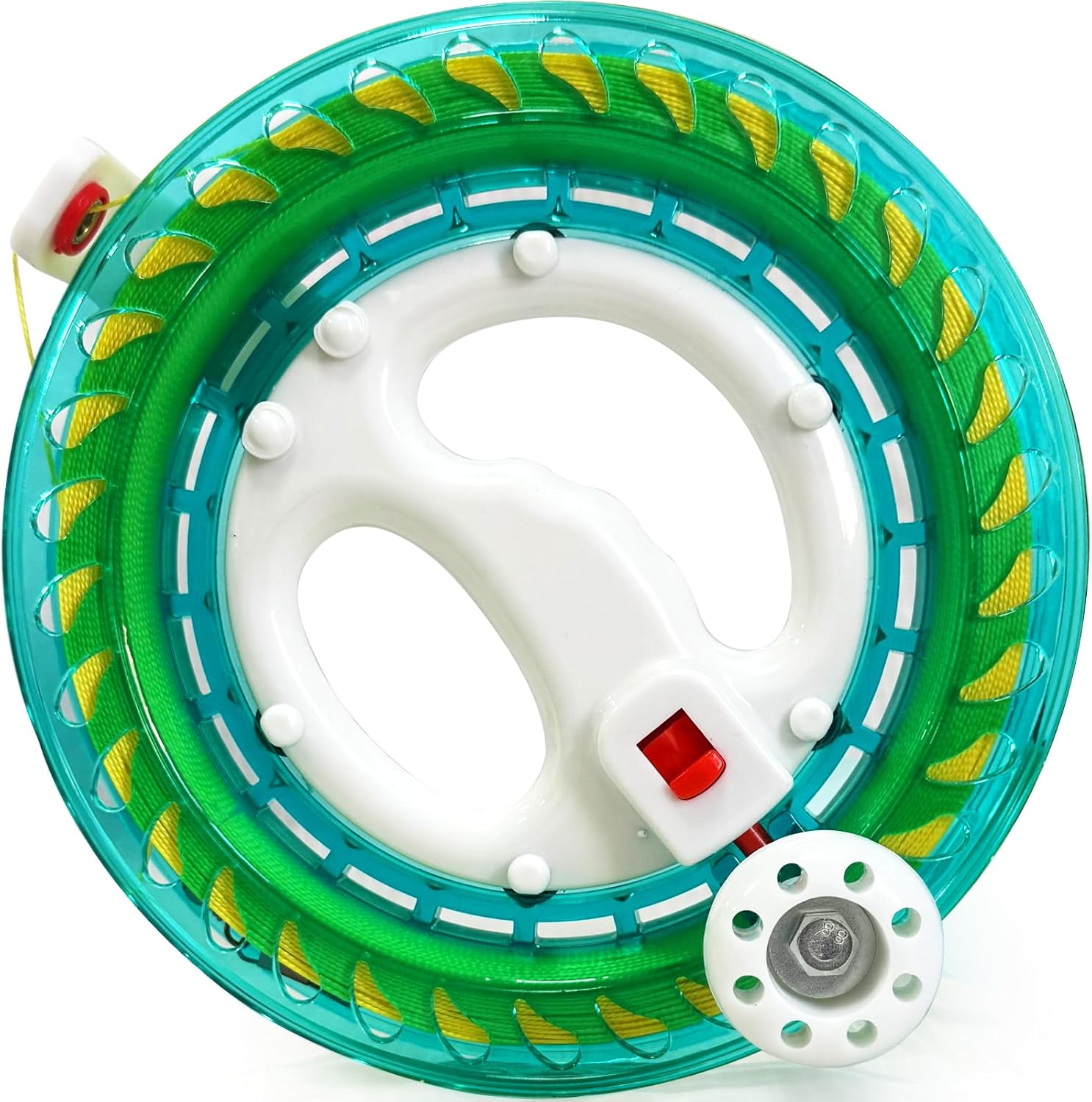 HENGDA KITE Professional Outdoor Kite Line Winder Winding Reel Grip Wheel with Flying Line String Flying Tools with Lock,Kite String Spool