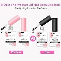 Vista 6 de Makartt Juego de deshidratador e imprimación de uñas: preparación de uñas seca al aire libre de ácido, deshidrata y sin hema, profesional de larga