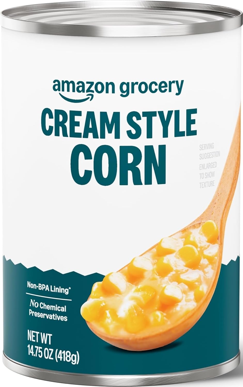 Amazon Fresh, Canned Cream Style Corn, 14.75 Oz (Pack of 6) image 5