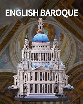 ★リリパットレーン401☆St Pauls Aathedral St. Paul's Cathedral 3D Puzzle | Piececool DIY Metal Model