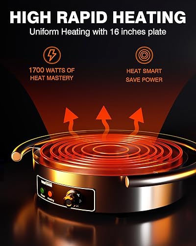 Miniatura 2 de WantJoin Crepadora eléctrica comercial