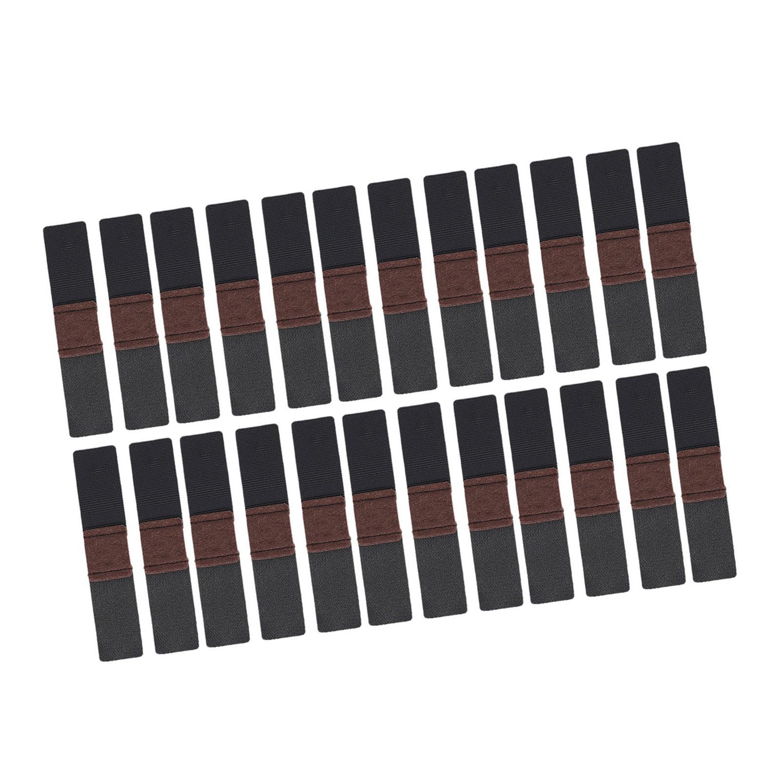 Buxuaaaa 24Pcs Furniture Felt Pad With Fastener Chair Sleds Floor Glides Tubing Protector Reduce Noise Felt Chair Sleds Floor Protector Computer Leg Covers
