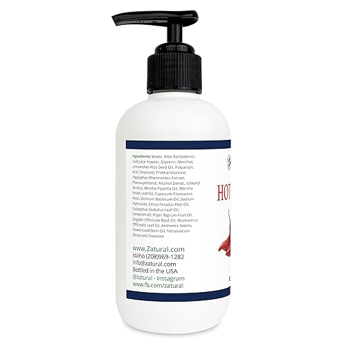 Miniatura 7 de Crema caliente orgánica, crema para celulitis, crema adelgazante muscular, alivio del dolor, envolturas corporales, grasa del vientre, reafirmante y