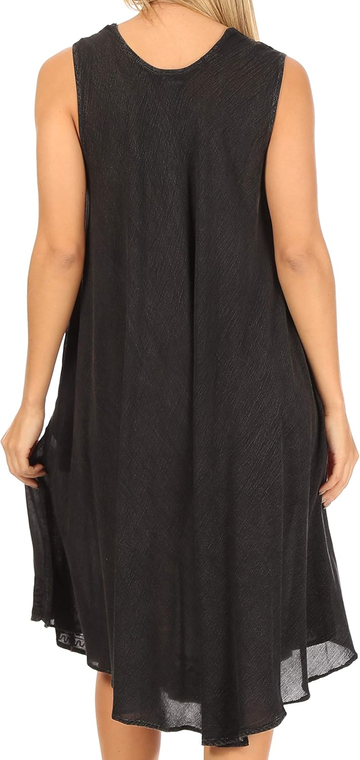 Sakkas Everyday Essentials Caftan Tank Dress/Cover Up - Image 2