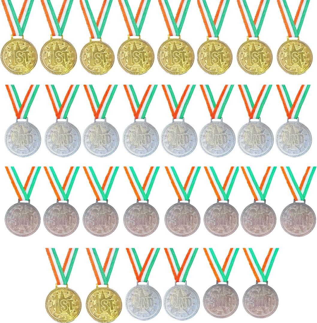 2-Inch Sports Medals Set: 10 Gold, 10 Silver, 10 Bronze for Competitions-picture-22