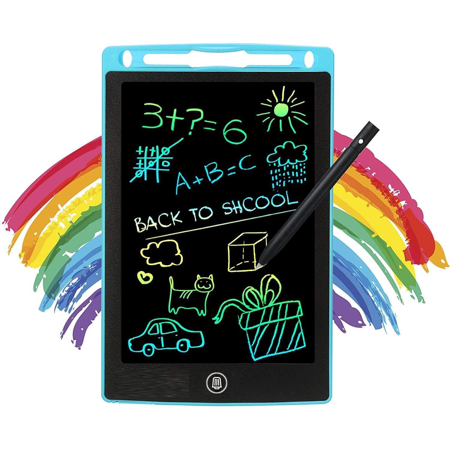 LIMESHOT Screen LCD Writing Tablet Pad 8.5 Inch Color Line E-Writing Electronic Board and Scribble MeMO Notes with 2 Magnet for Kids and Adults at Home,School and Office Multicolor (Blue) (B0DBHW7JG3) Amazon Price History, Amazon Price Tracker