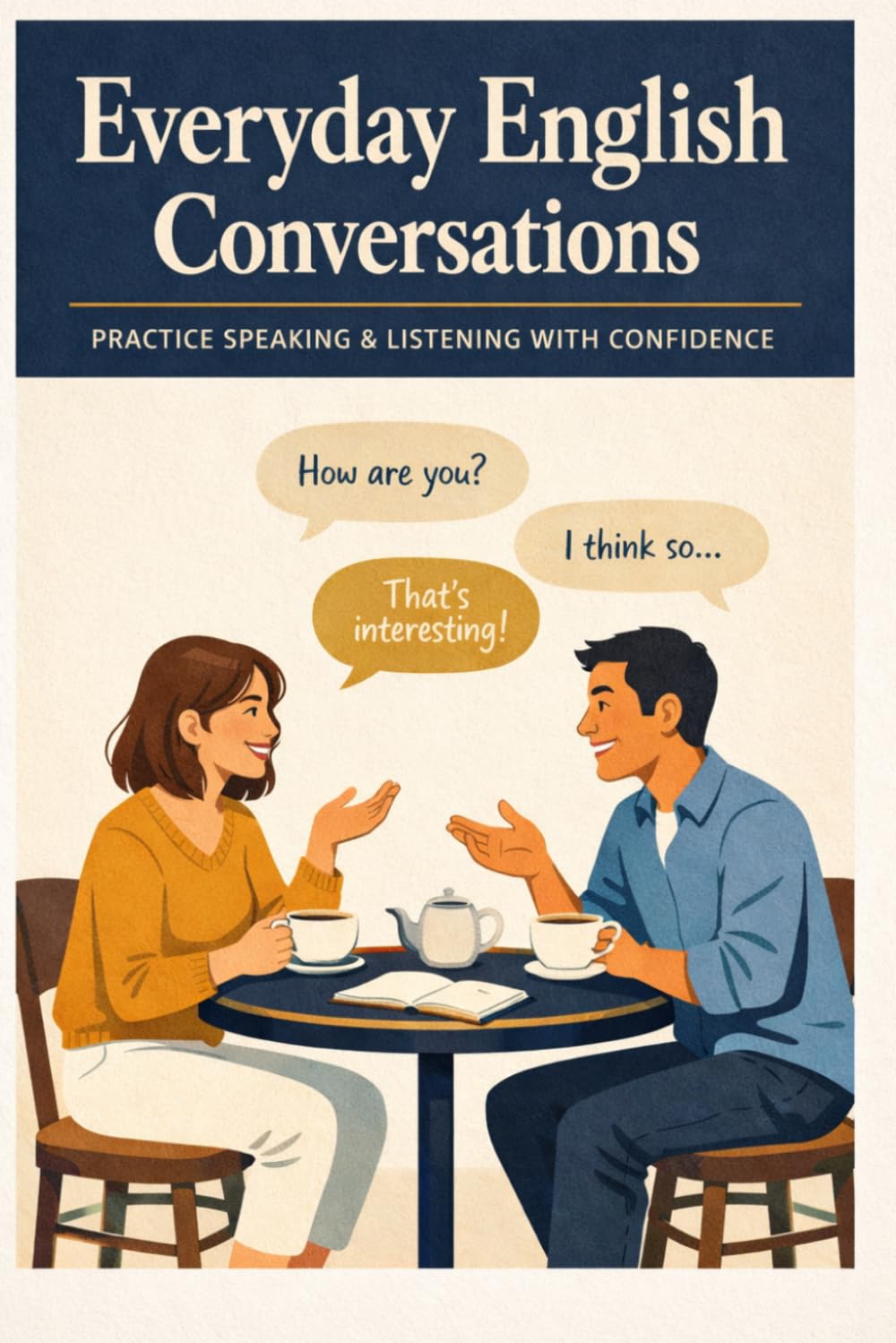 Real English Conversations for Adult Learners - English Conversation Practice Workbook & Talk Like a Native: 10 Podcast-Style Episodes with ... & Writing Prompts — B1–B2 Self-Study