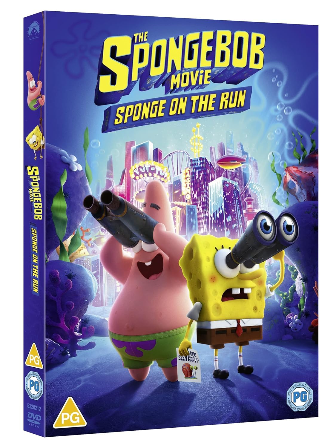 The Spongebob Movie Sponge On The Run Uncut Slipcase Packaging