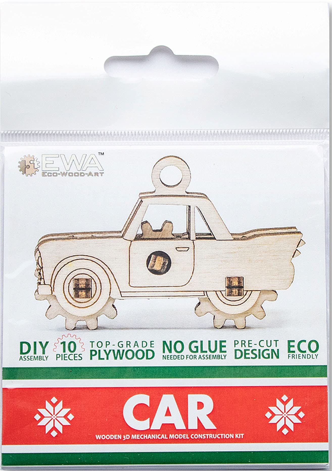EWA Eco-Wood-ArtCAR, 1 EA, Natural Cream