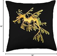 Vista 4 de Leafy Sea Dragon Seadragon - Camiseta de bebé (18.0 x 18.0 in), diseño de dragón marino