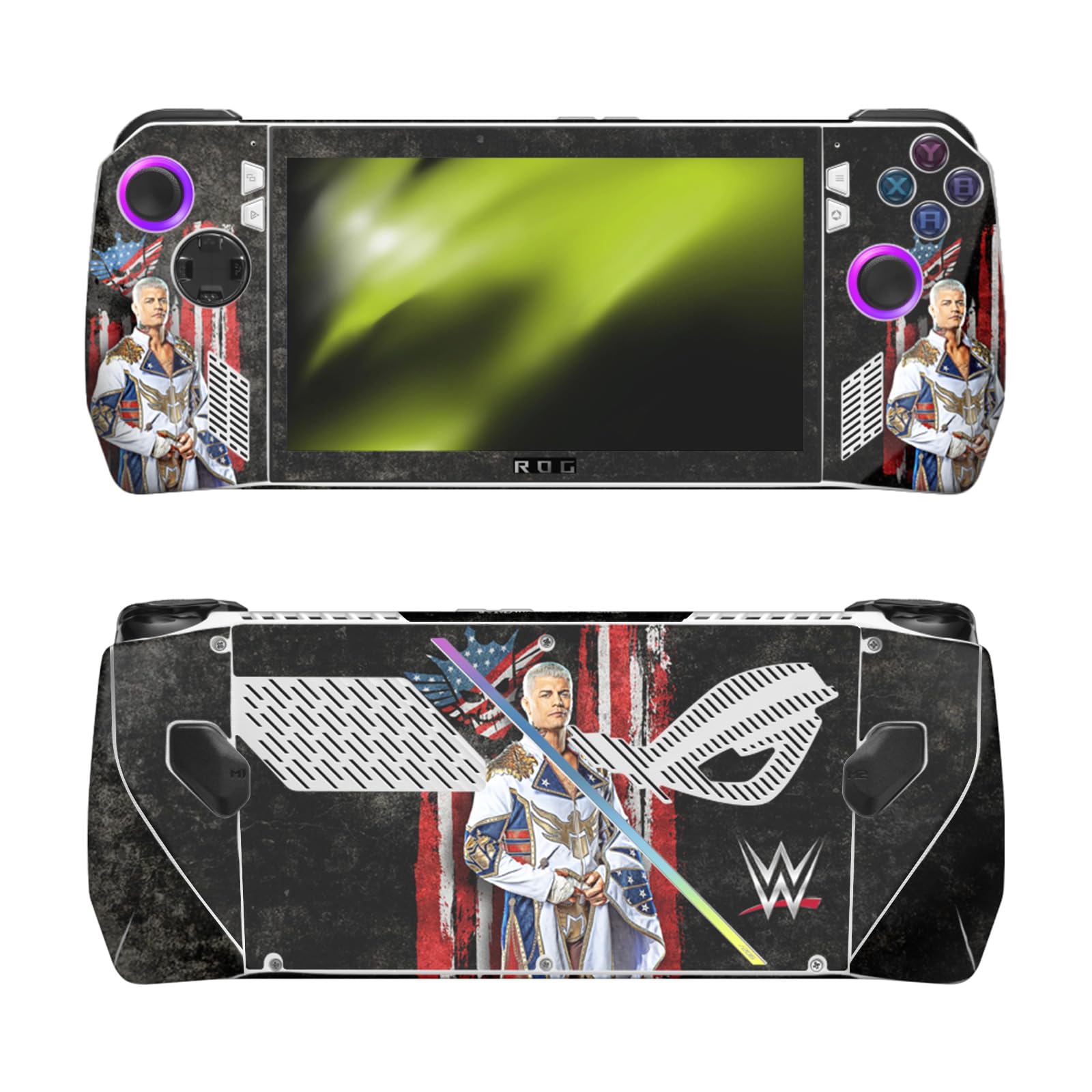 Skin WWE Cody Rhodes ASUS ROG Ally pour protéger votre console blanche