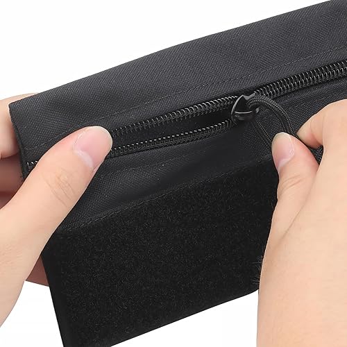 Miniatura 5 de Qavctw Bolsa táctica de administración con gancho y bucle bolsa de almacenamiento de herramientas bolsa de aperitivos bolsa de caramelo bolsas