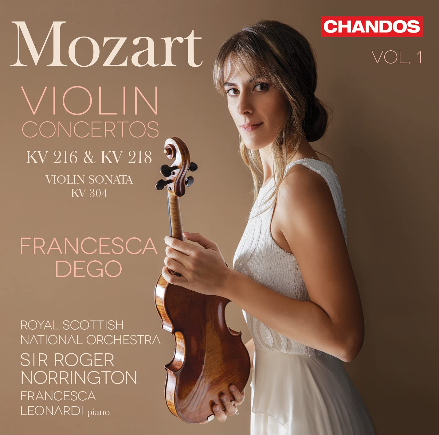 Wolfgang Amadeus Mozart: Violin Concertos KV 216 & KV 218, Violin Sonata KV 304 (Vol. 1)
