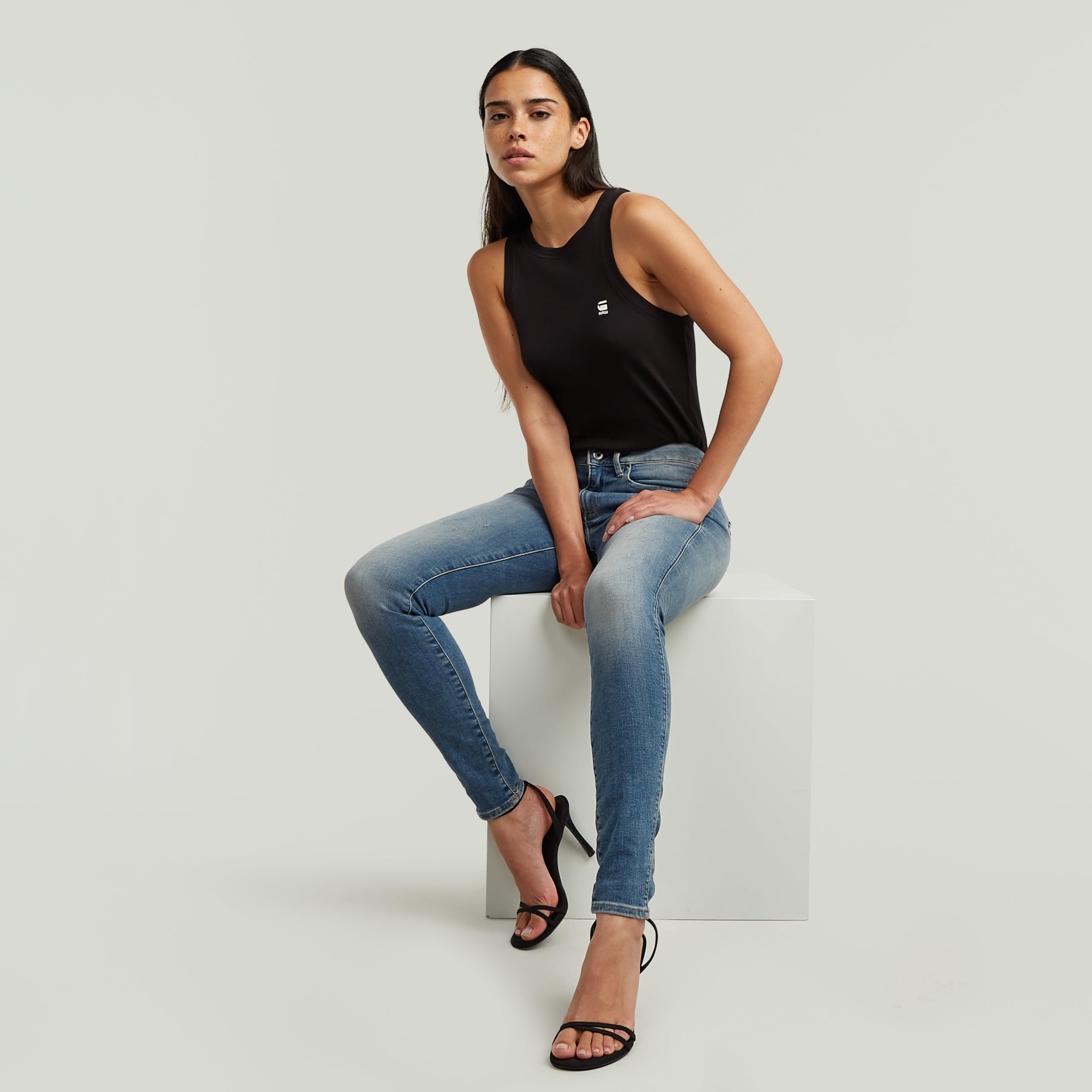 G-Star RAW Midge Cody Mid Waist Skinny - Jeans - Skinny - Femme