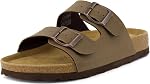 Cushionaire Women's Lane Cork Footbed Sandal With +Comfort,