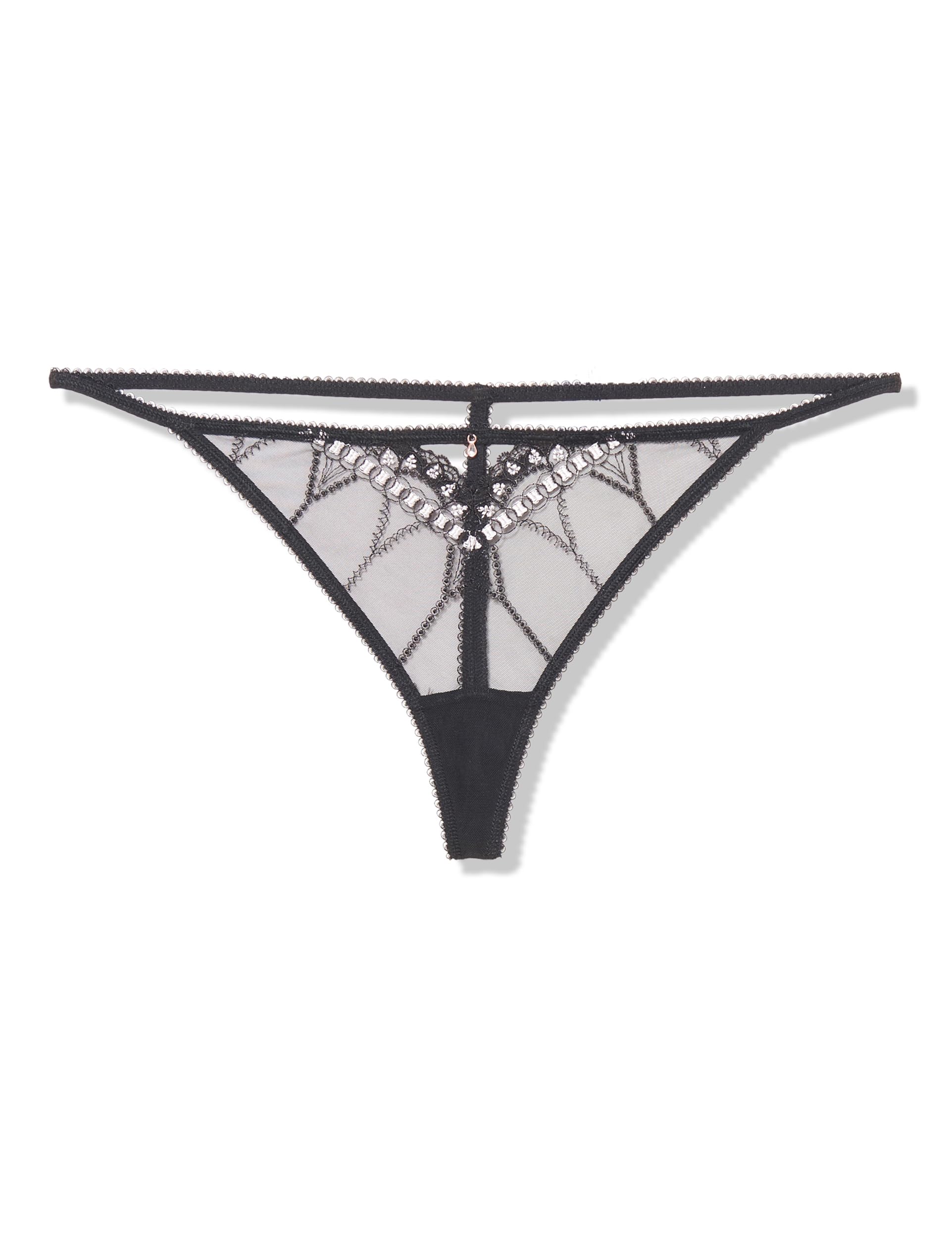 Freya Women's Black Loveland Thong In Size 12