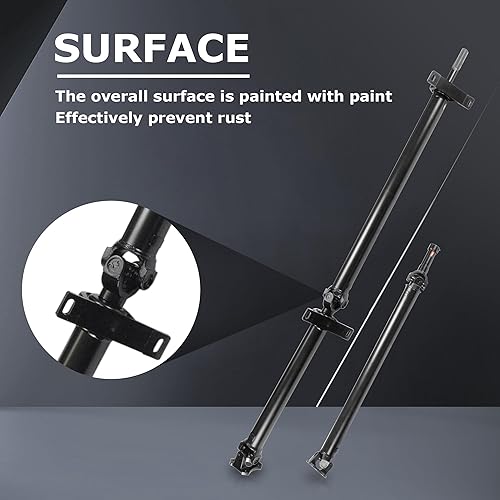 Miniatura 4 de PartsFlow Conjunto de eje de transmisión trasero 936-014 de 118.86 pulgadas para Dodge Sprinter 2500 / Dodge Sprinter 3500 2003-2006 para