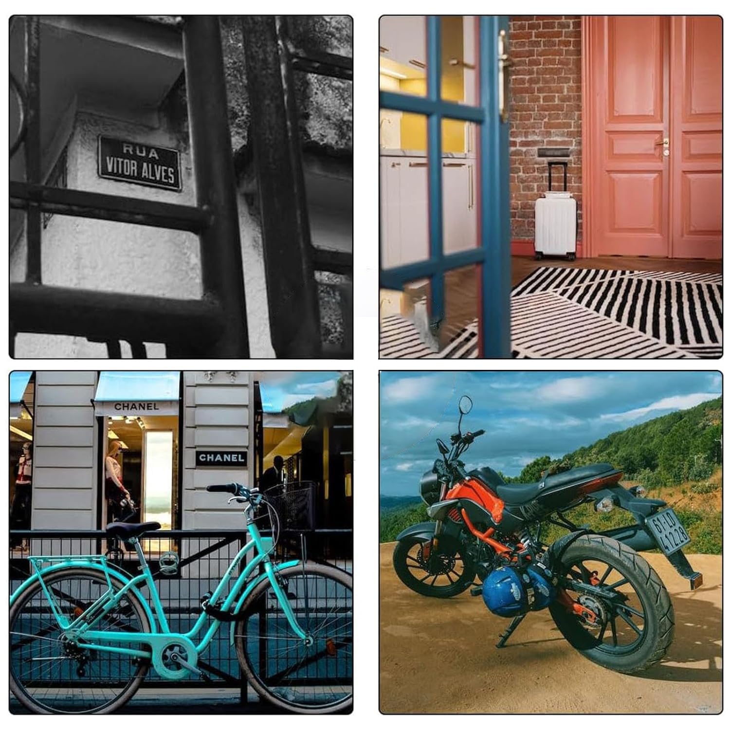 TA-VIGOR Sicherheitsstahlkabel 2,5mm X 2,5m - Diebstahlsicherung Für Fahrräder & Gepäck