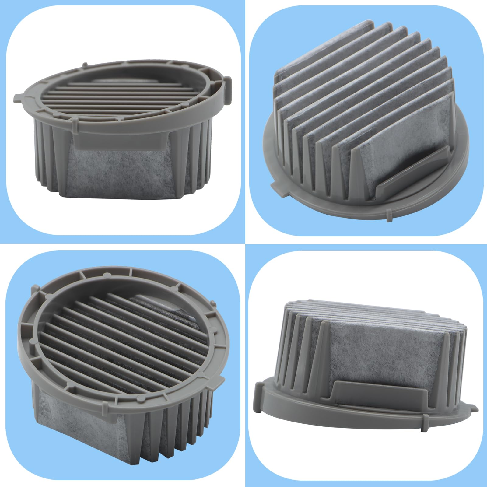 Amazon.co.jp: Aolleteau 掃除機フィルター 2個パック 東芝 VC-CLS1 VC