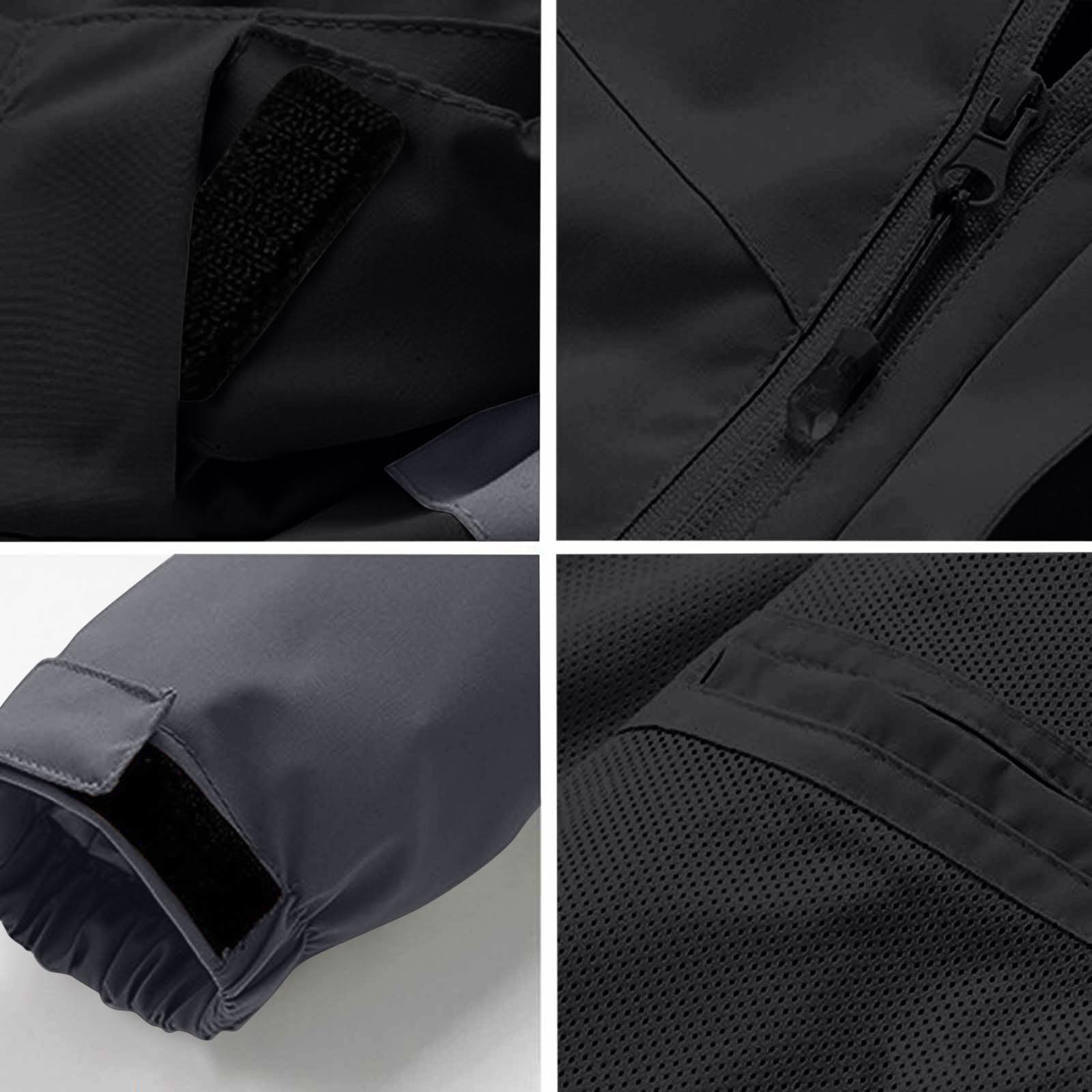 Regenjacke Herren Wasserdicht Wanderjacke Fahrradjacke Outdoor Sportjacke