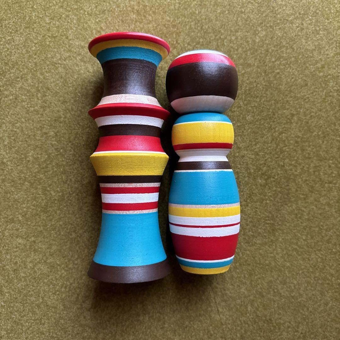 Amazon.co.jp: ルビンのこけし 佐藤卓 阿保正文 2体セット : 文房具